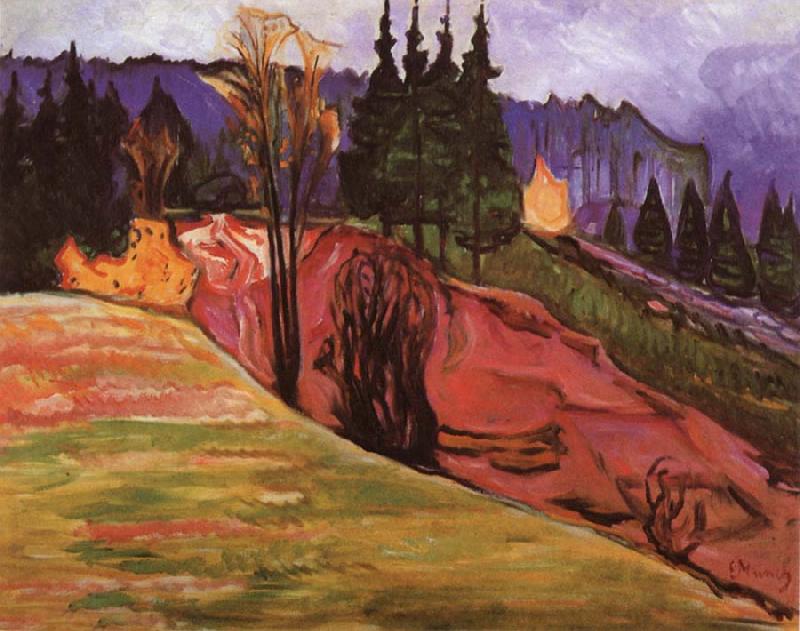 Edvard Munch Forest